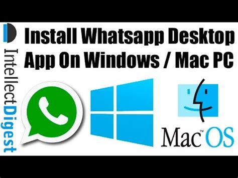 The smartphone, it is very similar to the web version, where you need an installed whatsapp app on your phone, to scan the code on your pc, and that way you. Tutorial How To Install Whatsapp Desktop App On Windows ...