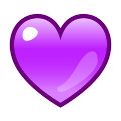 Corazón Purpura Emojis Meaning