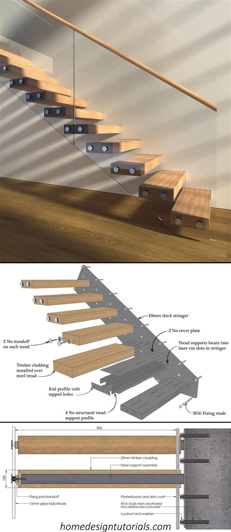 How To Design A Cantilevered Staircase Floating Stairs Artofit