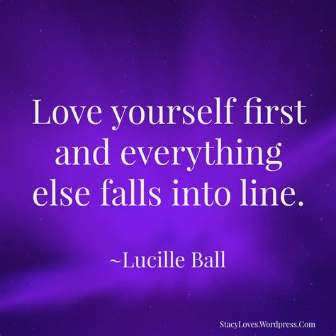 Visual Quote Love Yourself First Stacy Loves