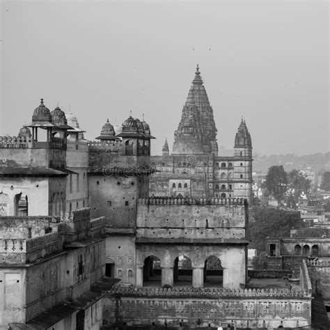 Jahangir Mahal Orchha Fort In Orchha Madhya Pradesh India Jahangir