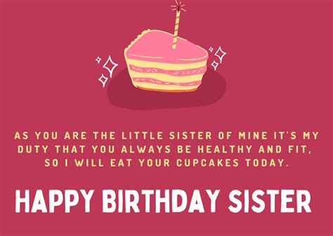 Happy Birthday To Little Sister Funny And Hilarious Ways To Celebrate