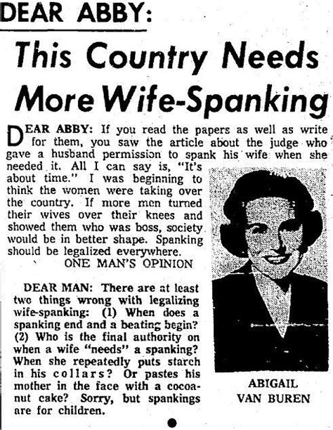 Dear Abby Country Needs More Wife Spanking Digital Art By Kim Kent Pixels