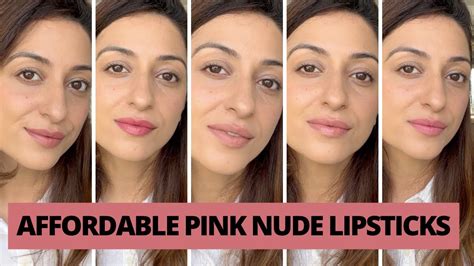 Best Pink Nude Lipsticks Top Affordable Pink Nude Lipsticks Try