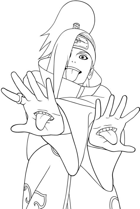 Desenhos De Naruto Para Colorir E Imprimir