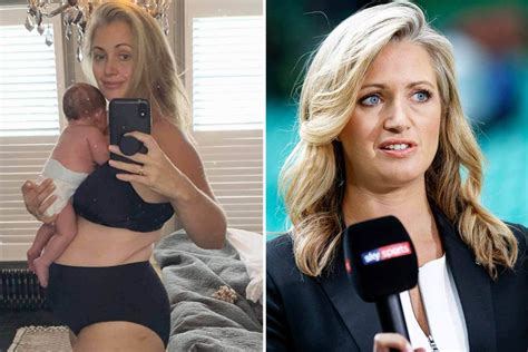 Sky Sports Presenter Hayley Mcqueen Embraces Her ‘puffy Belly And