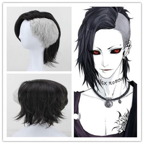 Tokyo Ghoul Uta Short Styled Anime Cosplay Wig Free Shipping 2399