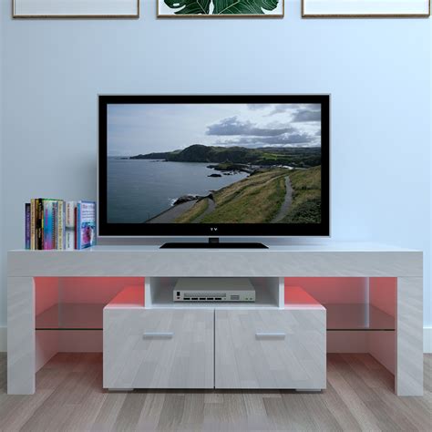 Veryke Tv Console Tv Cabinet Tv Stand For Flat Screen Tv Cable Box