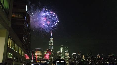 Jersey City New Jersey Fireworks July 4th 2018 Youtube