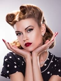 Distribution of 50s pin up. 50s Hairstyles: Short Pin Up Hairstyles | FT7: Fashion ...