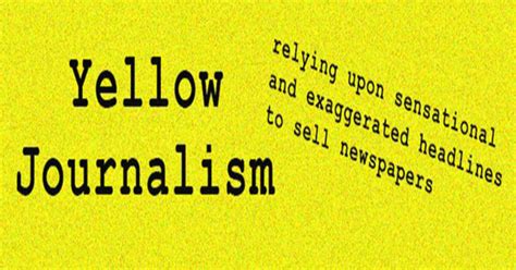 What Is Yellow Journalism 1 Min Read