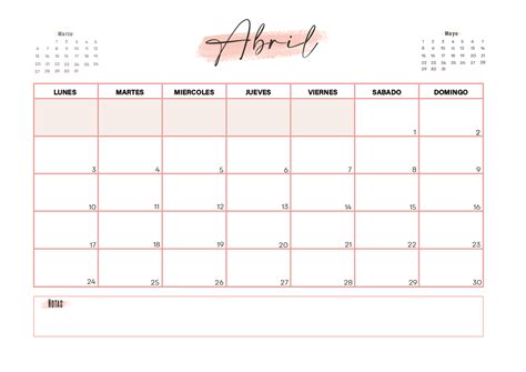 Calendario Abril 2023 Para Imprimir 【2023】 Globalendar