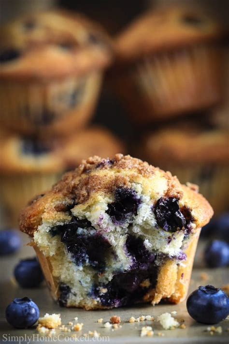 These blueberry muffins are quick and easy with a moist and tender center bursting with blueberries and perfectly golden brown top. Best Blueberry Muffins in 2020 | Blueberry muffin recipe ...