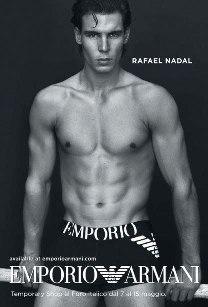 Rafael Nadal Models For Armani
