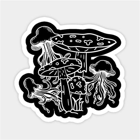 Cottagecore Aesthetic Mushroom Goblincore Fungi Cottagecore Magnet