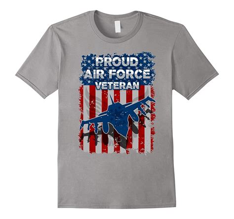 Proud Air Force Veteran Freedom Flag T Shirt Cd Canditee