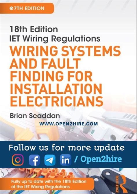 Wiring Systems And Fault Finding For Installation Electricians