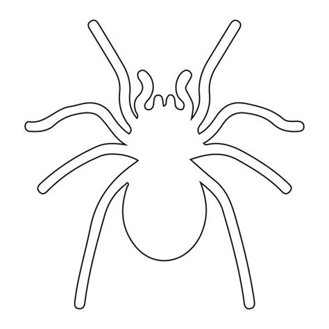 Molde De Aranha Para Imprimir Venha Escolher