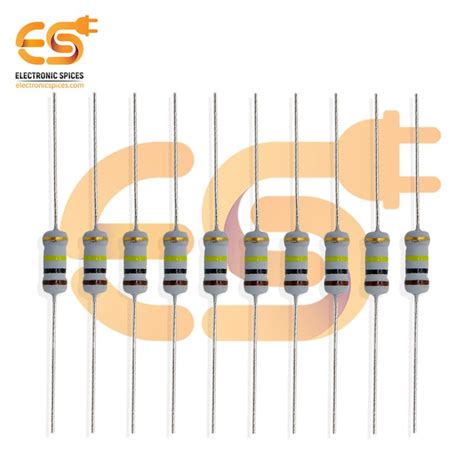Buy 100k Ohm Ω 2 Watt Carbon Film Resistor Pack Of 20pcs