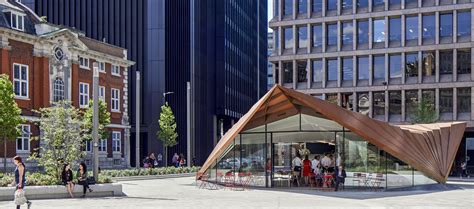 Portsoken Pavilion By Make Architects New Pavilion And Landscaped