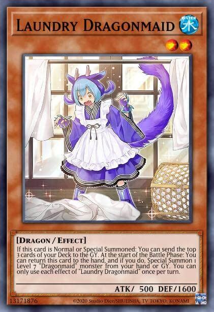 Laundry Dragonmaid Yu Gi Oh Card Database Ygoprodeck
