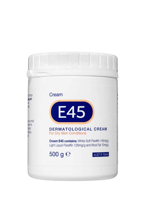 E45 Moisturising Cream For Dry Skin And Eczema 500g Life Pharmacy St Lukes