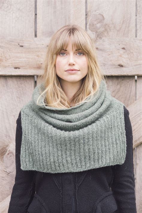 Balsam Cowl By Pam Allen From Plain And Simple 11 Knits To Wear Every