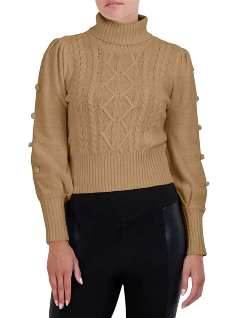 Sale On Bcbgeneration Cable Knit Turtleneck Sweater