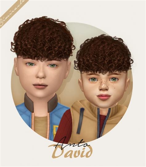 Anto David Hair For Kids And Toddlers At Simiracle Sims