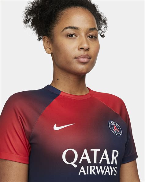 Paris Saint Germain Academy Pro Women S Nike Dri Fit Pre Match Football Top Nike Sk