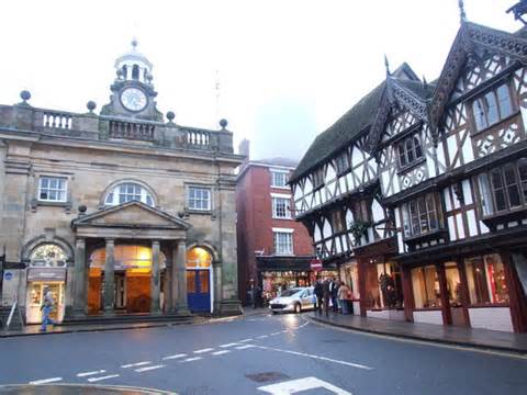 Ludlow Town Centre © Chris Whippet :: Geograph Britain and ...