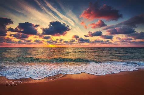 Beautiful Sunrise Over The Sea By Valentin Valkov On 500px Beautiful