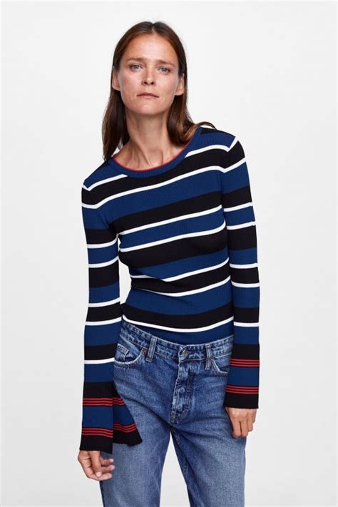 Cute Striped Sweaters And Knitwear For Fall 2018 Striped Knit Stripe