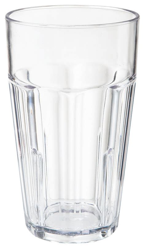 Bahama Tumblers 20 Oz Drinking Glass Set Of 4 Red Contemporary Everyday Glasses By G E T