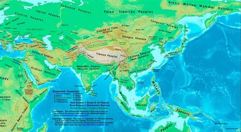History Journeys On Twitter Kingdoms And Empires Of Asia 200 Bc