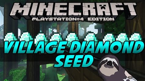 Console Seed Diamonds Village Minecraft Console Seeds Minecraft