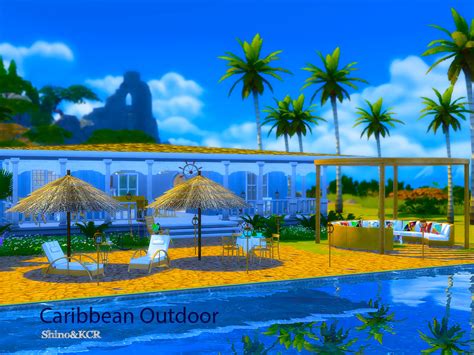 The Sims Resource Outdoor Caribbean
