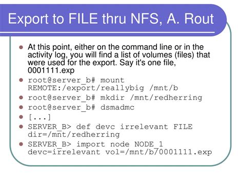 Tivoli storage manager commands (tsm) july 16, 2010 aix tivoli tsm. PPT - TSM EXPORTS PowerPoint Presentation, free download ...
