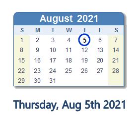 Jun 04, 2021 · published: August 5, 2021 Calendar with Holidays & Count Down - USA
