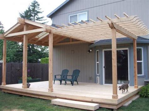 20 Building A Deck With A Gable Roof