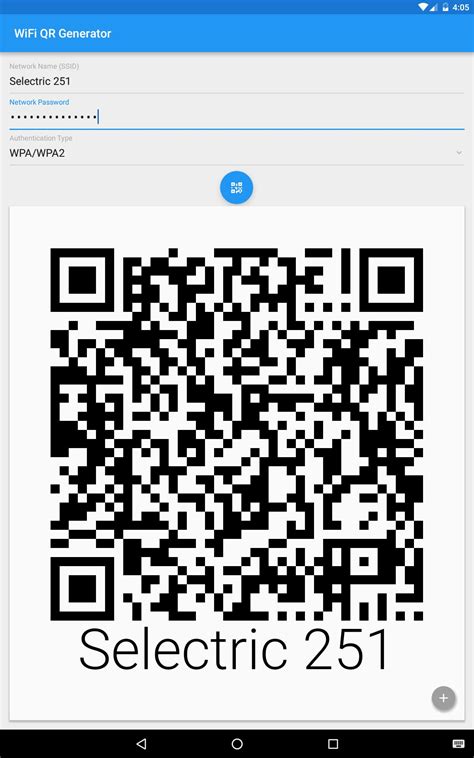 This project leverages the google qr code generator from their charts api to display a block containing a qr code for the current url you are viewing. Wifi QR Code Generator for Android - APK Download