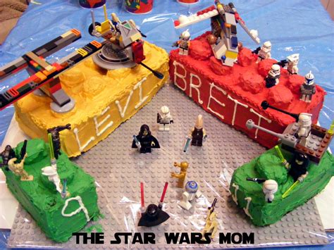 Diy Lego Star Wars Cake The Star Wars Mom Culinary Artist