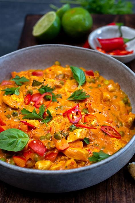 Thaise Curry Met Kipfilet En Doperwten Mind Your Feed Thaise