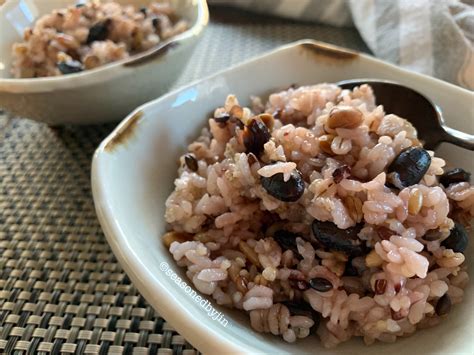 Korean Multigrain Rice Japgokbap ⋆ Seasoned By Jin