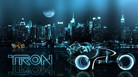 Tron Cityscape By Simpsonsquire On Deviantart