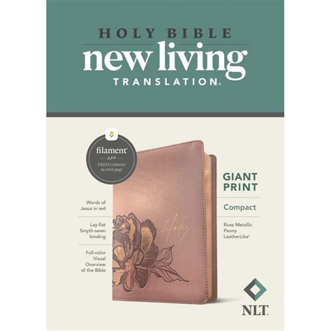 Nlt Compact Giant Print Biblefilament Enabled Edi