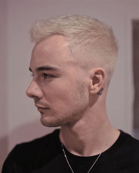 90 stunning bleached hair for men how to care at home