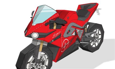 Donlines Blog Make Your Own Paper Motorcycle Print Out Our Custom