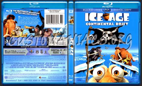 Ice Age 4 Continental Drift Blu Ray Cover Dvd Covers And Labels By