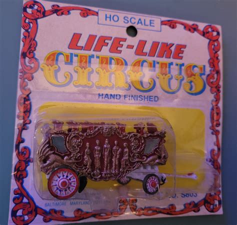 Life Like Products Circus Hand Finished Wagon Nib Etsy